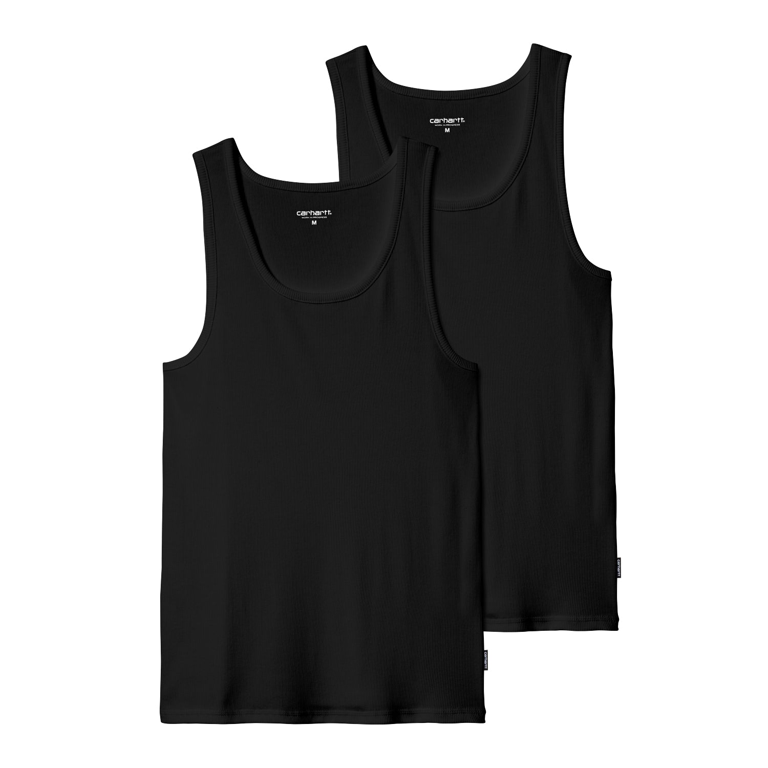 A-SHIRT  - Black+Black