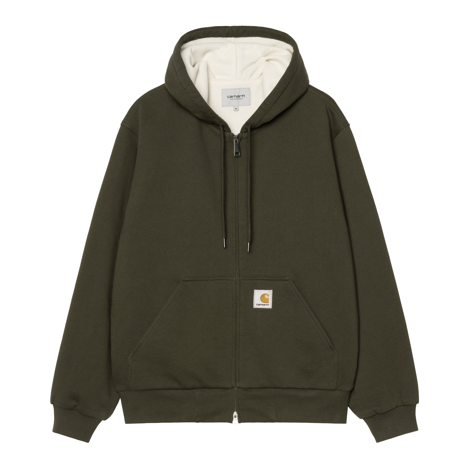 ACTIVE SWEAT JACKET  - Olive (stone washed)