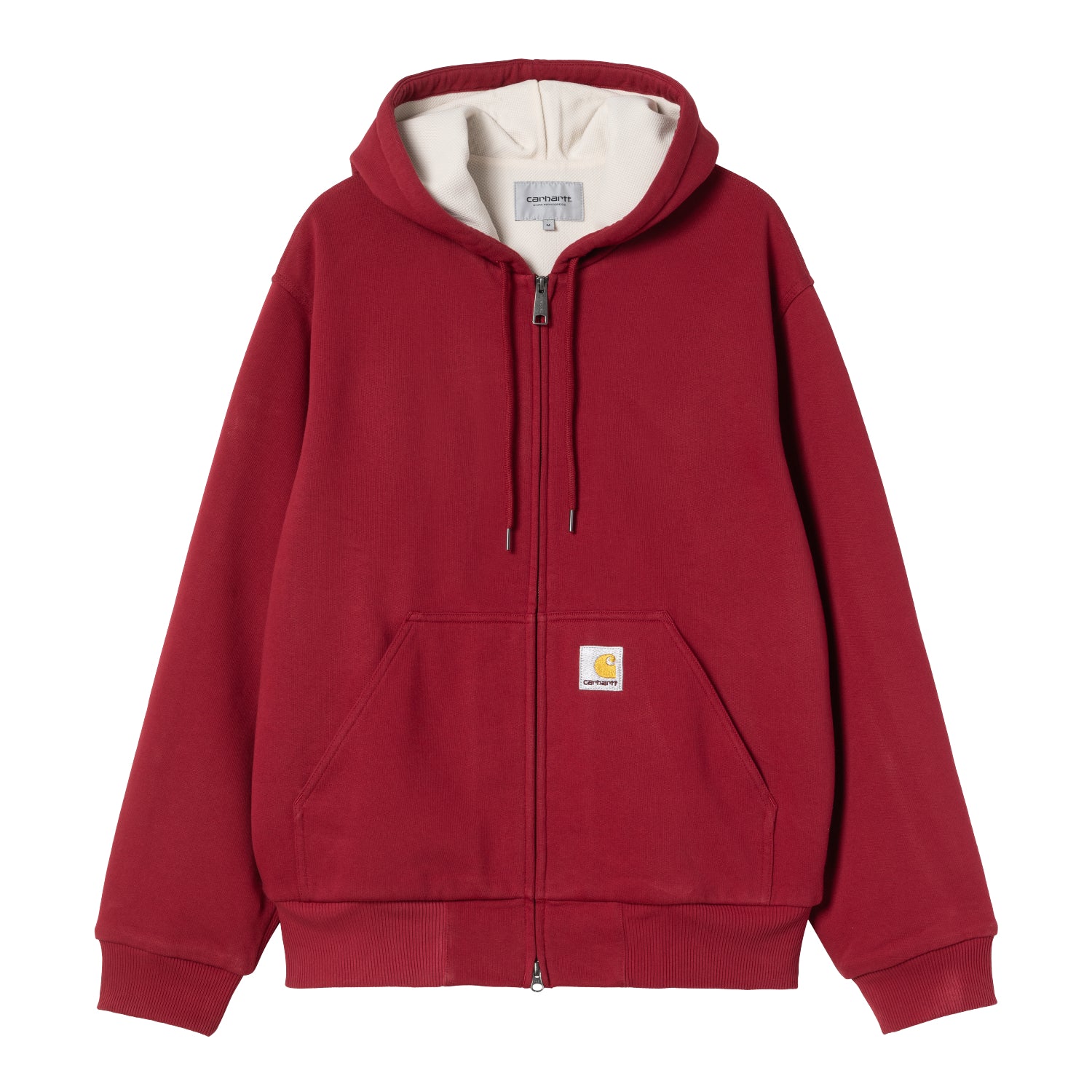 ACTIVE SWEAT JACKET  - Scarlet (stone washed)