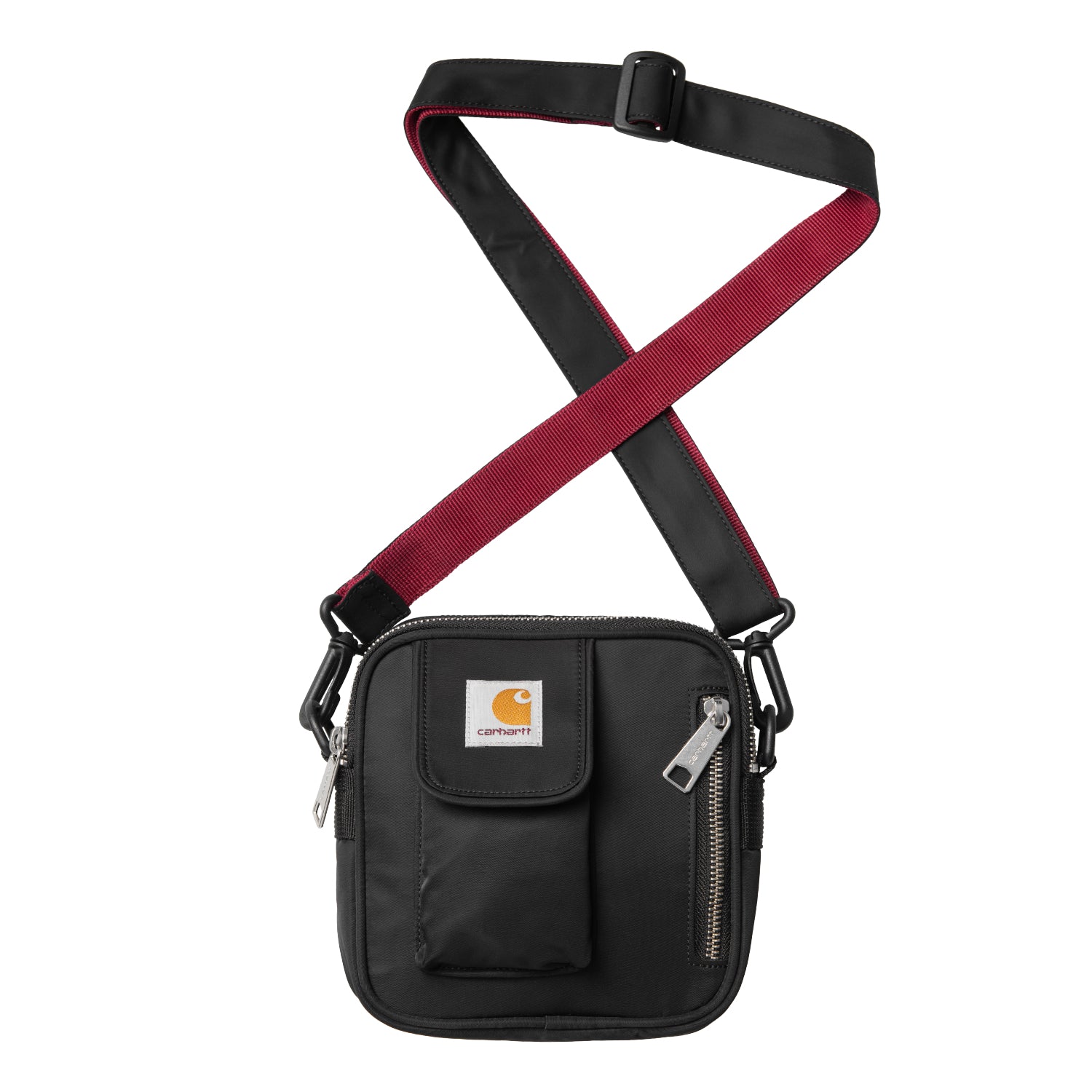 ALUMNI ESSENTIALS BAG SMALL - Black / Scarlet