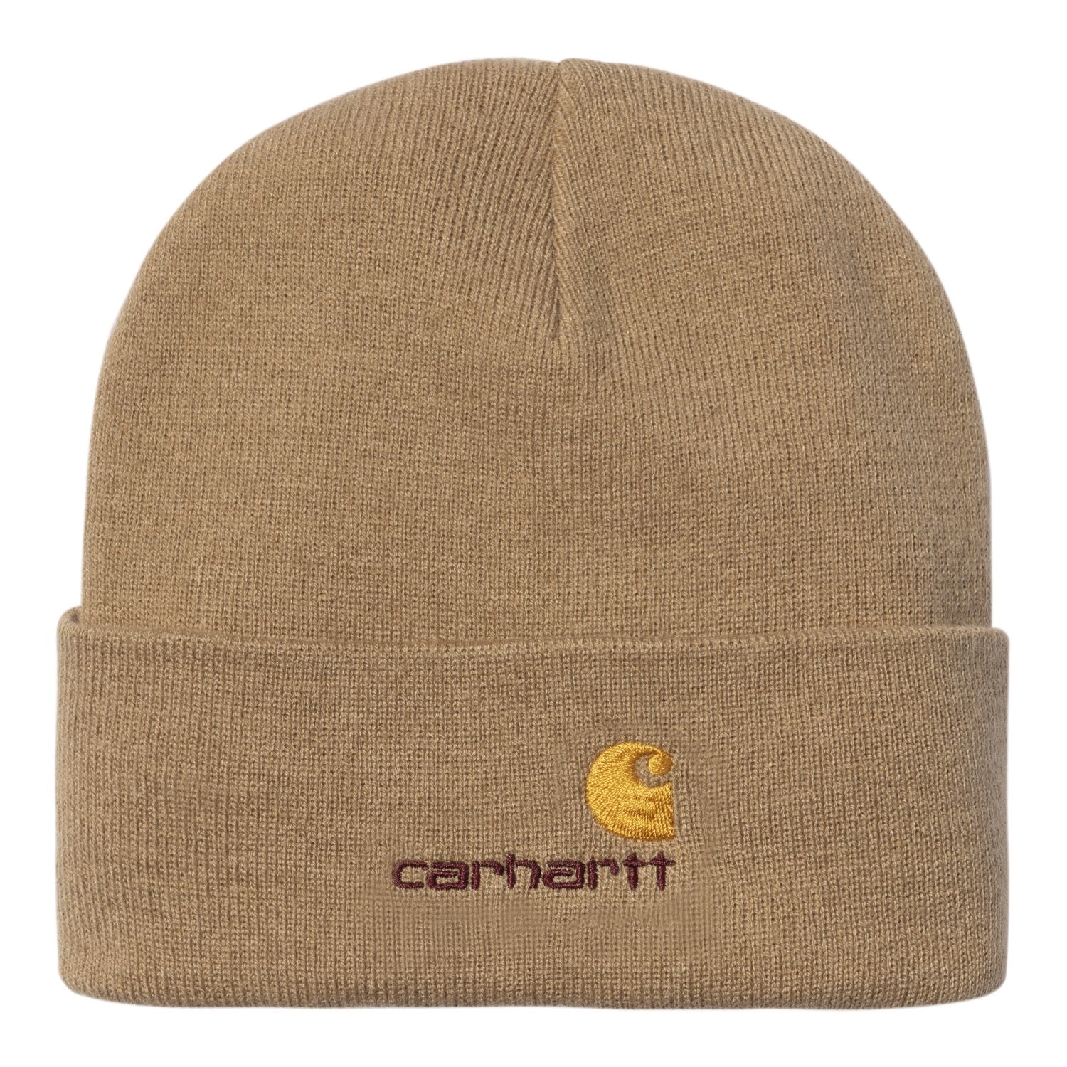 AMERICAN SCRIPT BEANIE - Peanut