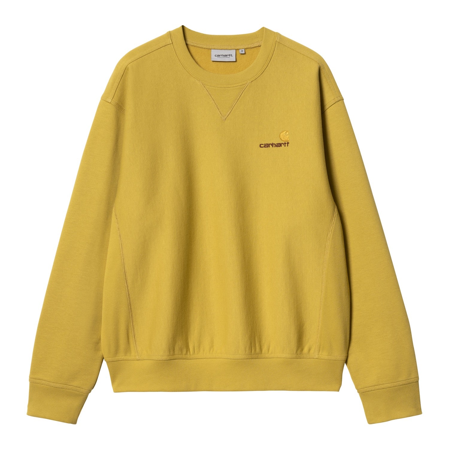 AMERICAN SCRIPT SWEATSHIRT - Golden Olive 1
