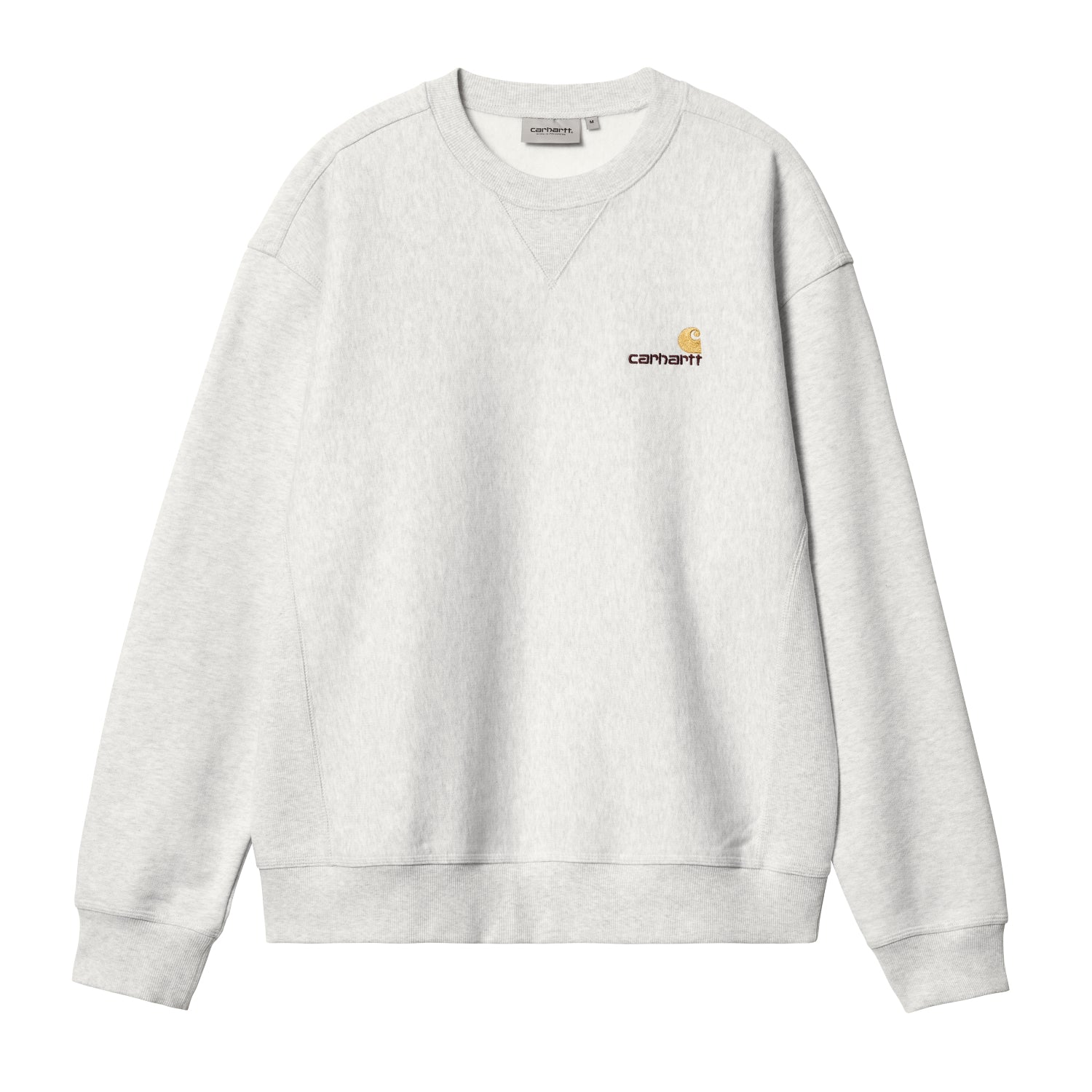 AMERICAN SCRIPT SWEAT - Ash Heather