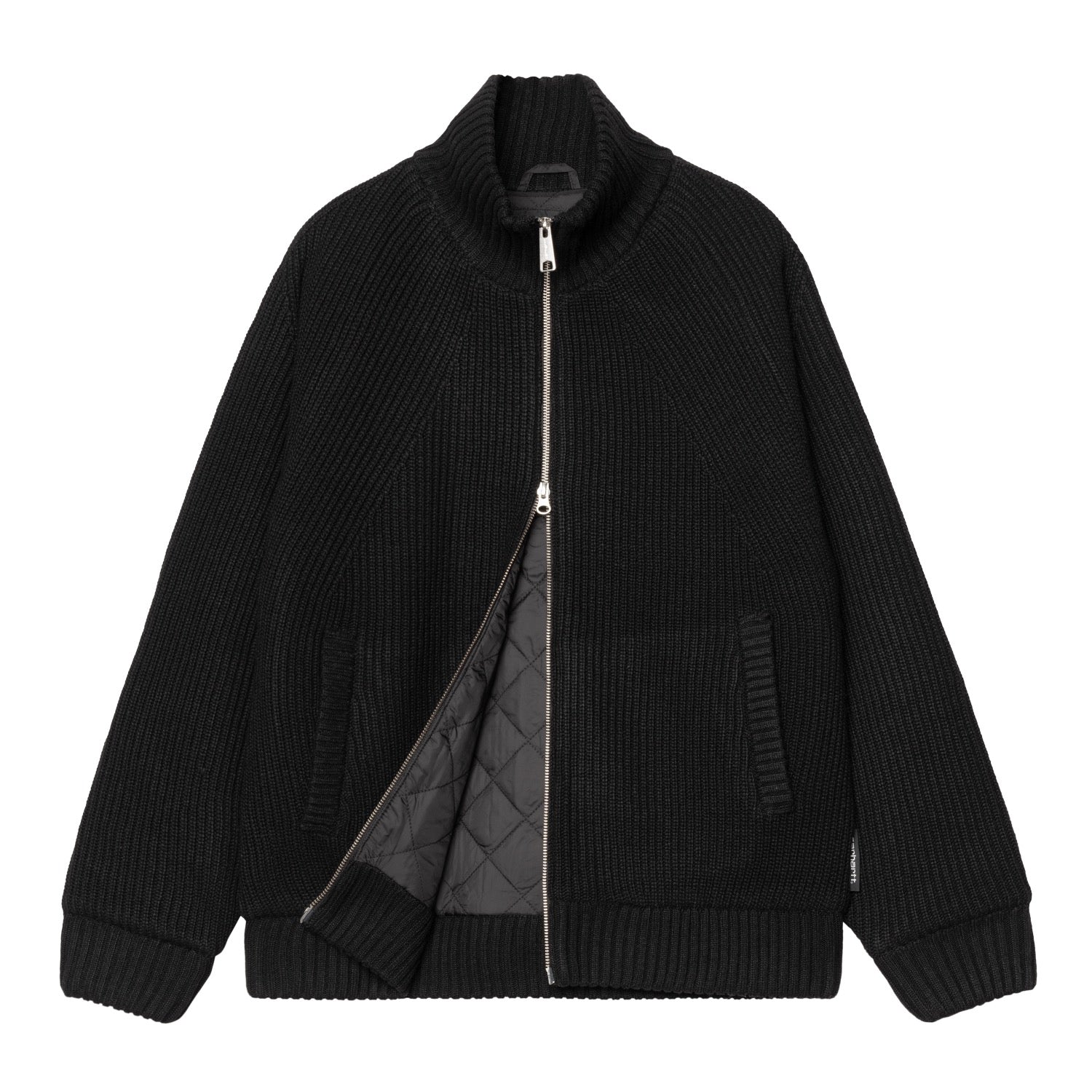 BANLEY SWEATER JACKET - Black