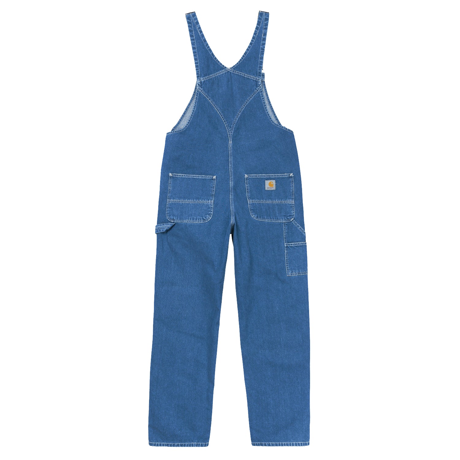 BIB OVERALL - Blue (stone washed)