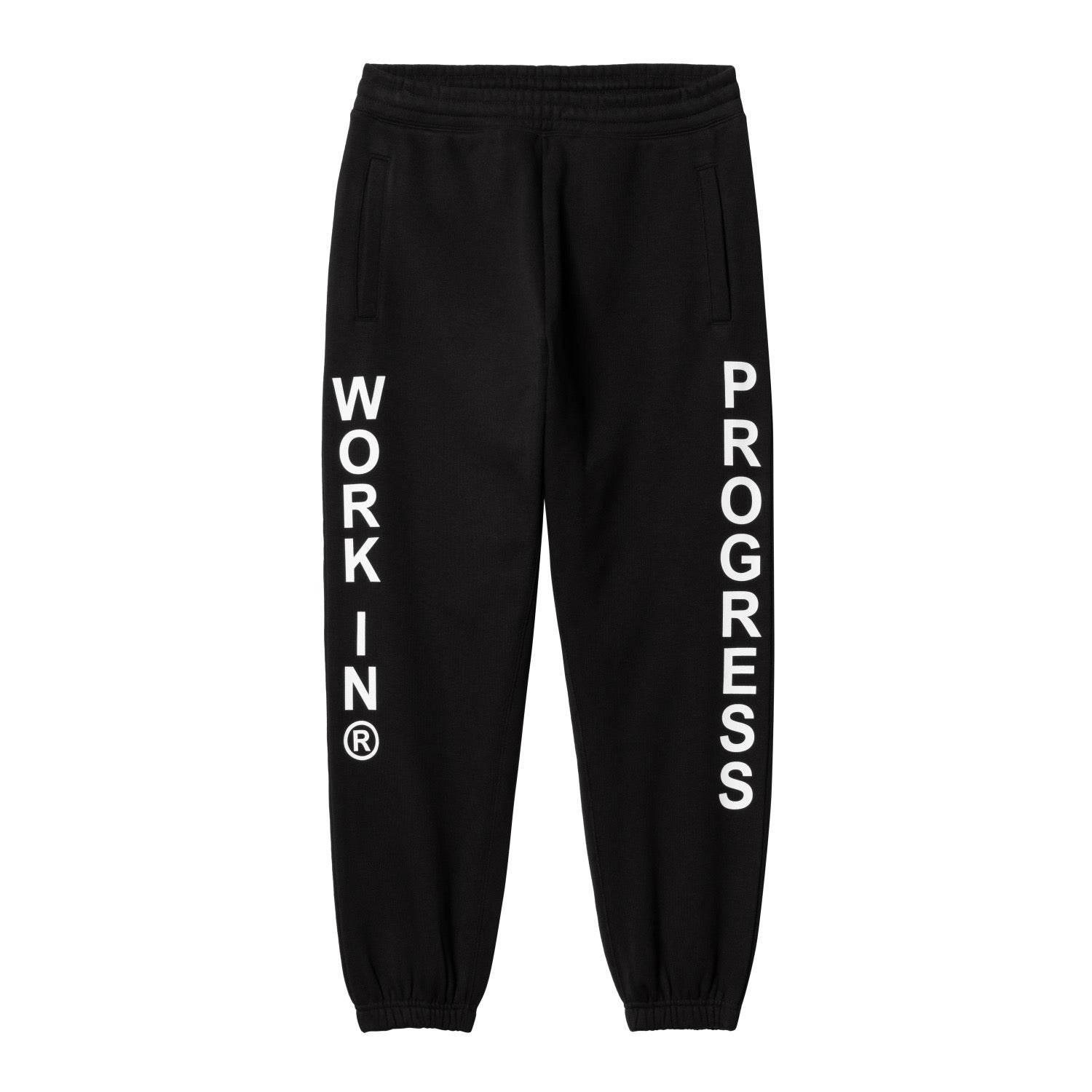 BODY OF WORK SWEAT PANT - Black / White