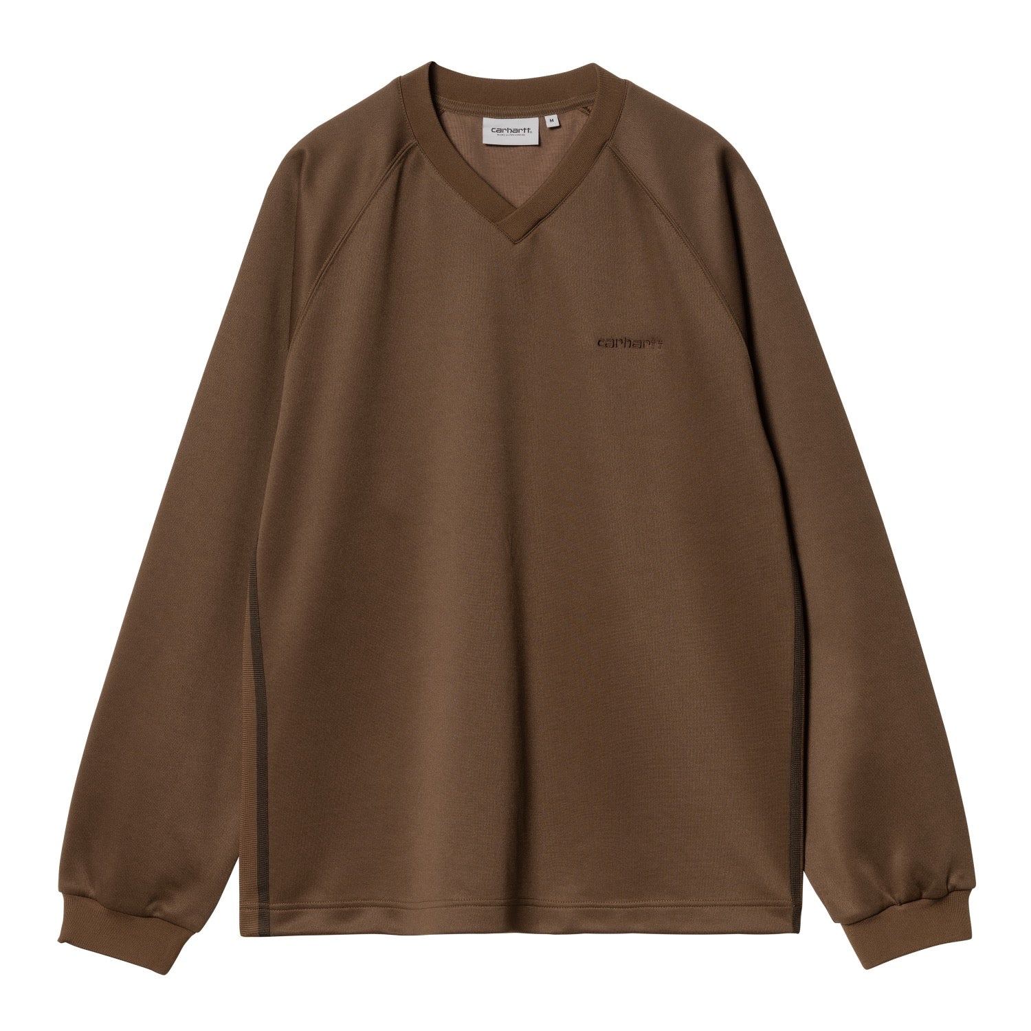 BOLAN V-NECK SWEAT - Chocolate/Tobacco