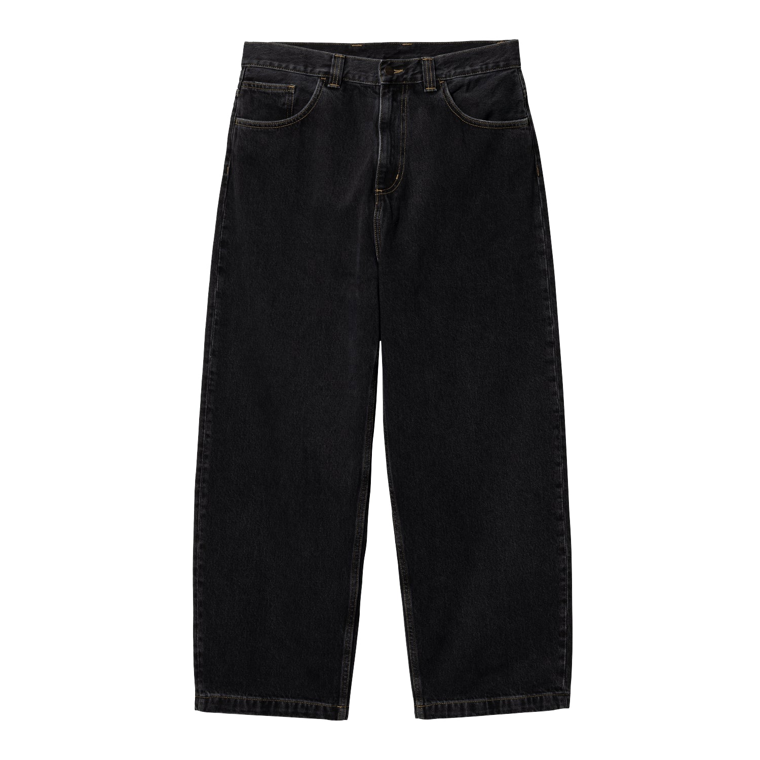 BRANDON PANT - Black (stone washed)