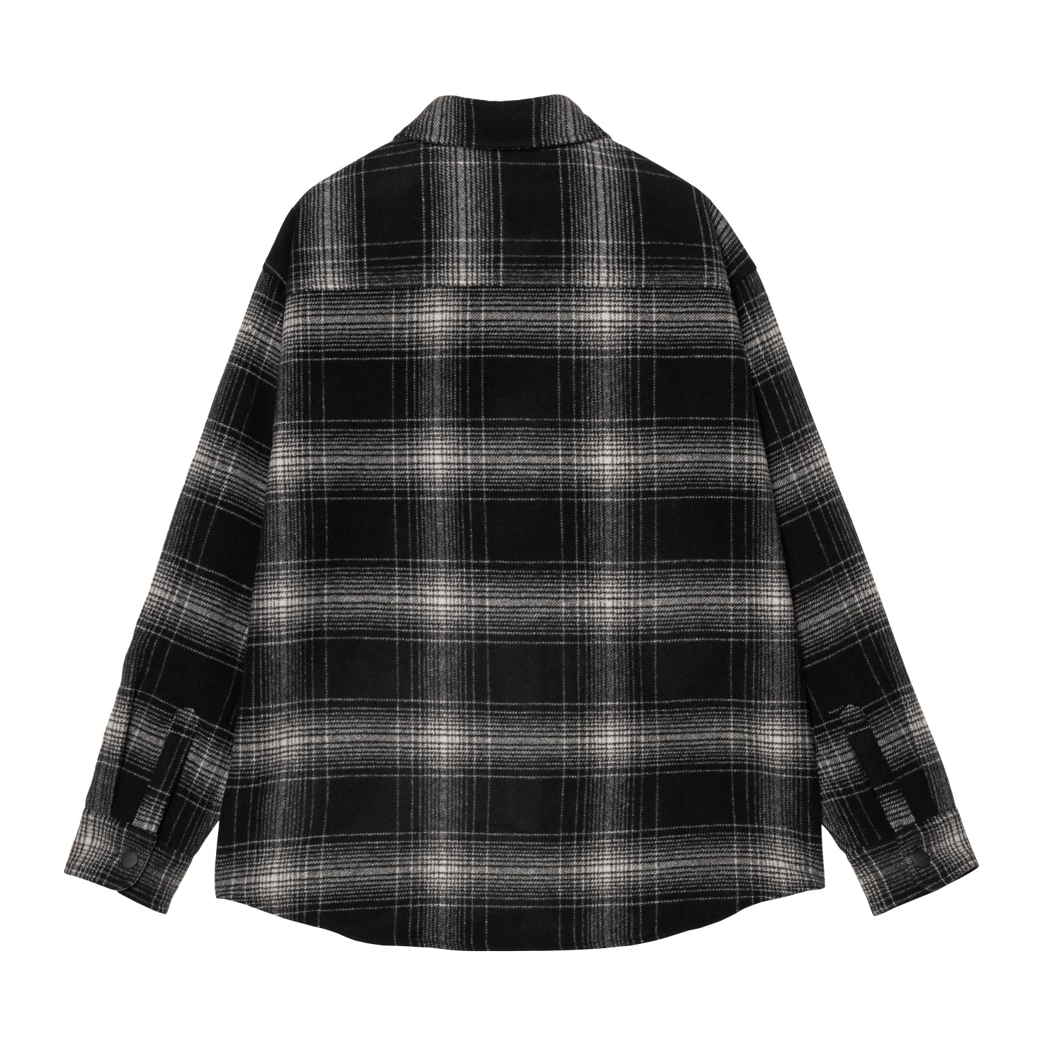 BRENNAN SHIRT JAC  - Brennan Check, Black / Wax