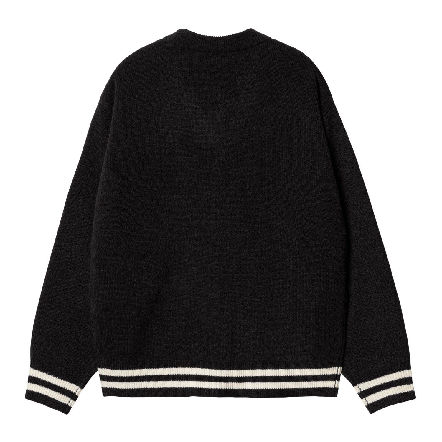 BROWN DUCKS CARDIGAN - Black / Wax