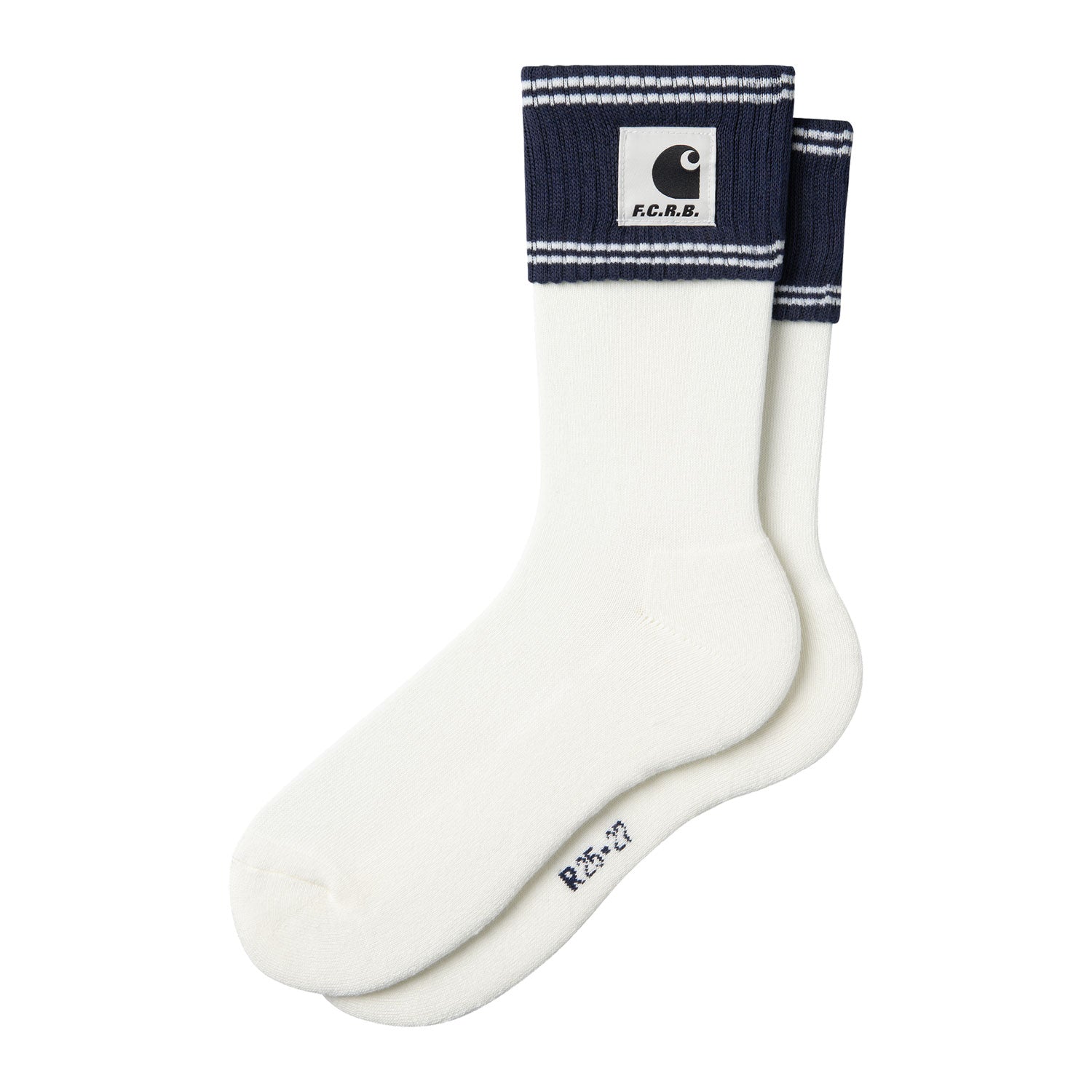 CARHARTT WIP x FCRB CUFF SOCKS - NAVY