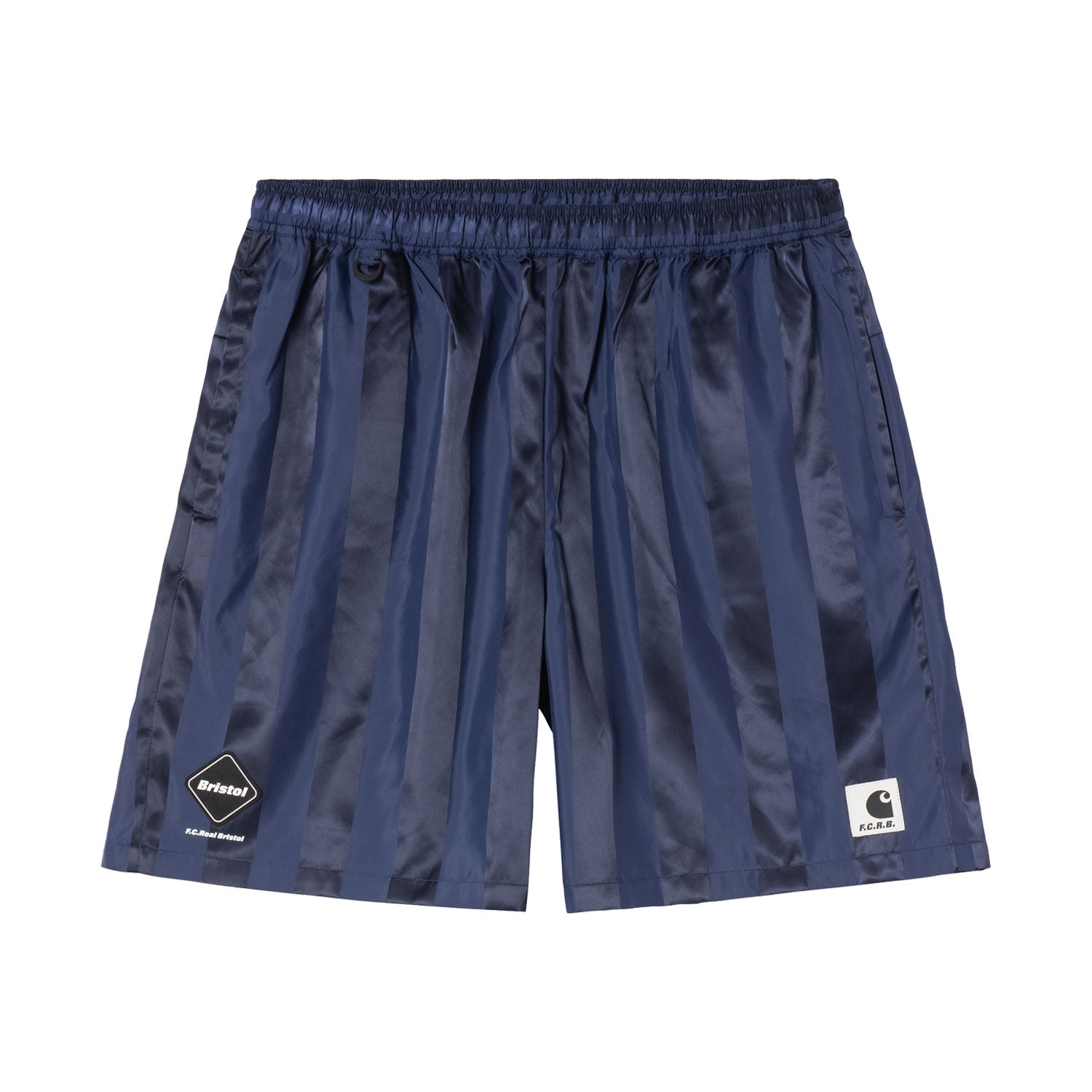 CARHARTT WIP x FCRB GAME SHORTS - NAVY