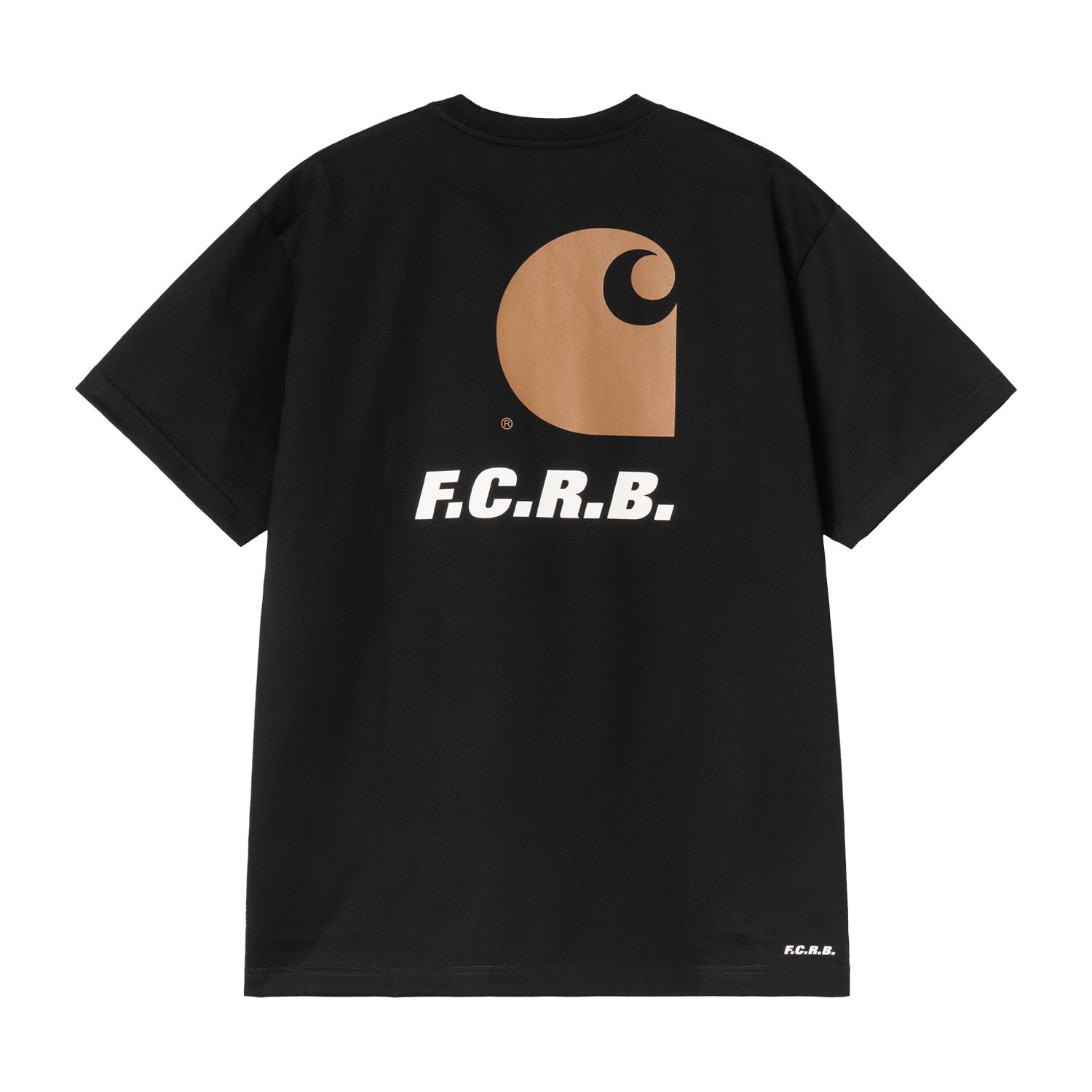 CARHARTT WIP x FCRB S/S POCKET TEE - BLACK