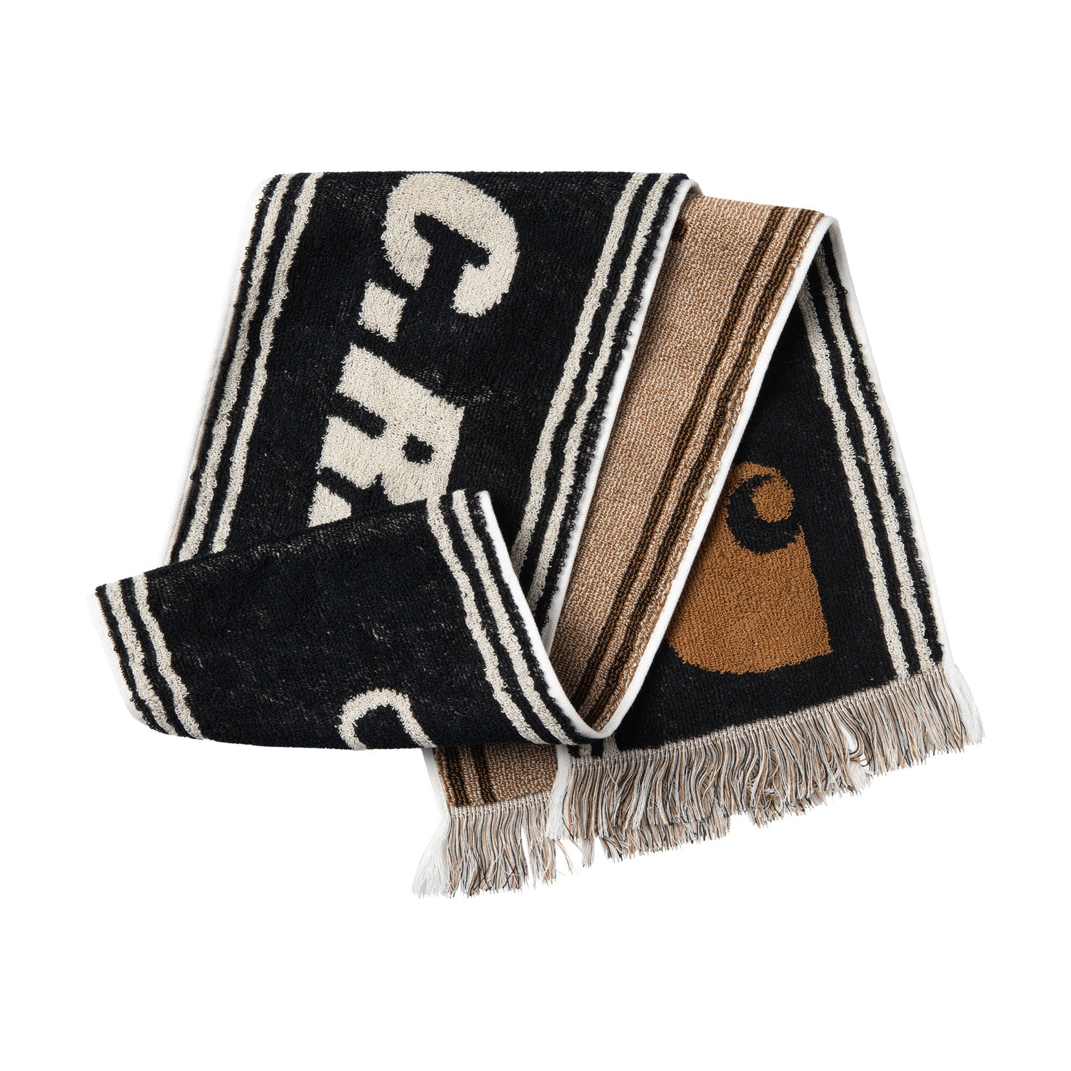 CARHARTT WIP x FCRB TOWEL MUFFLER - BLACK