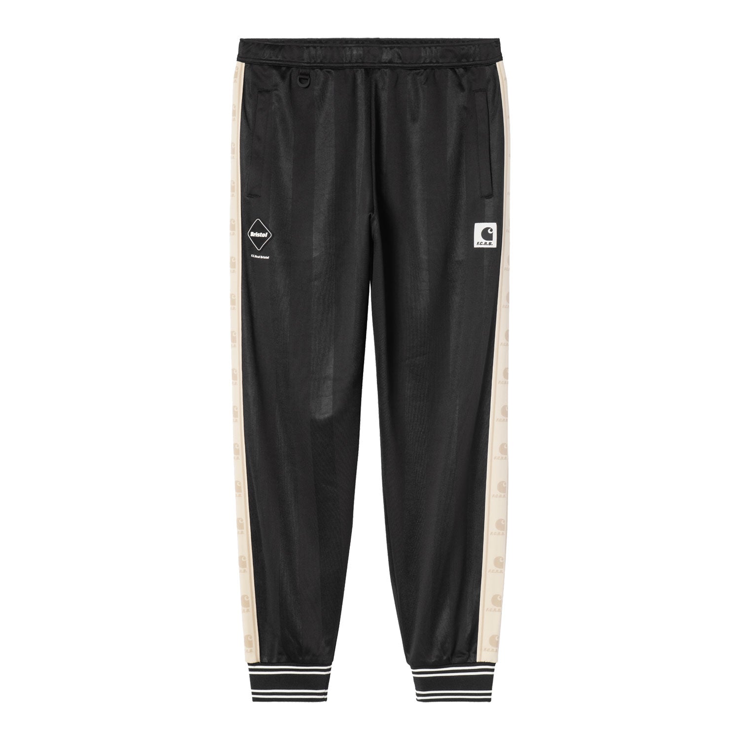 CARHARTT WIP x FCRB TRACK PANTS - BLACK