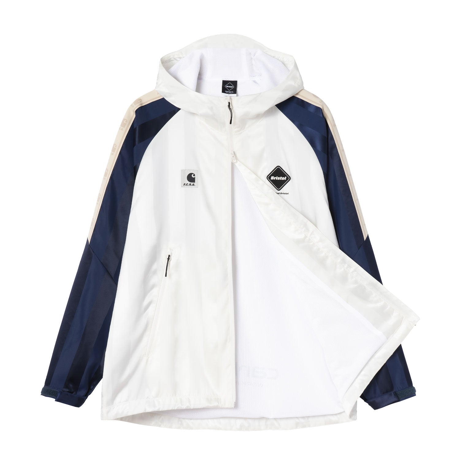 FCRB BIG LOGO WARM UP JACKET サイズXL 【公式通販】