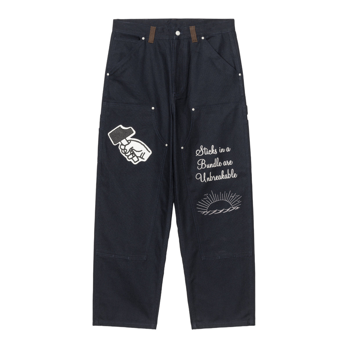 Patta OG Double Knee Pant - Patta Dark Navy