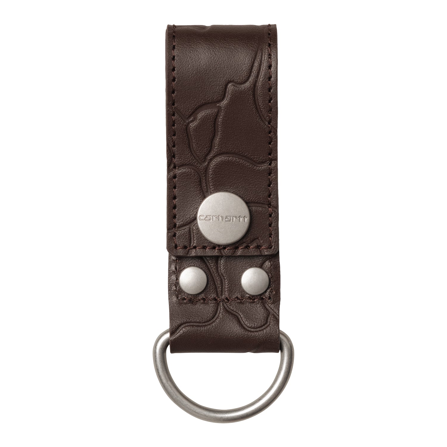 CAMO DUCK KEYHOLDER  - Palisander / Silver