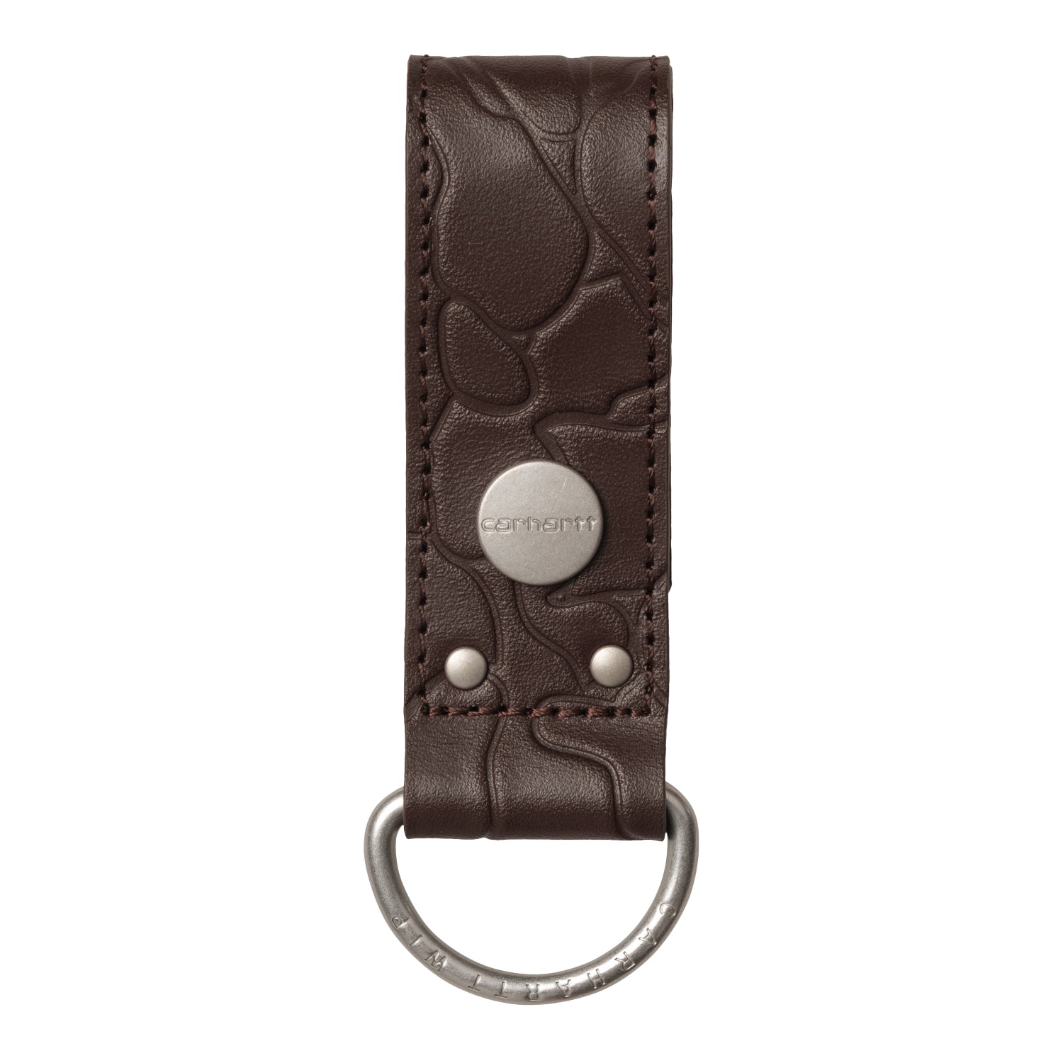 CAMO DUCK KEYHOLDER  - Palisander / Silver
