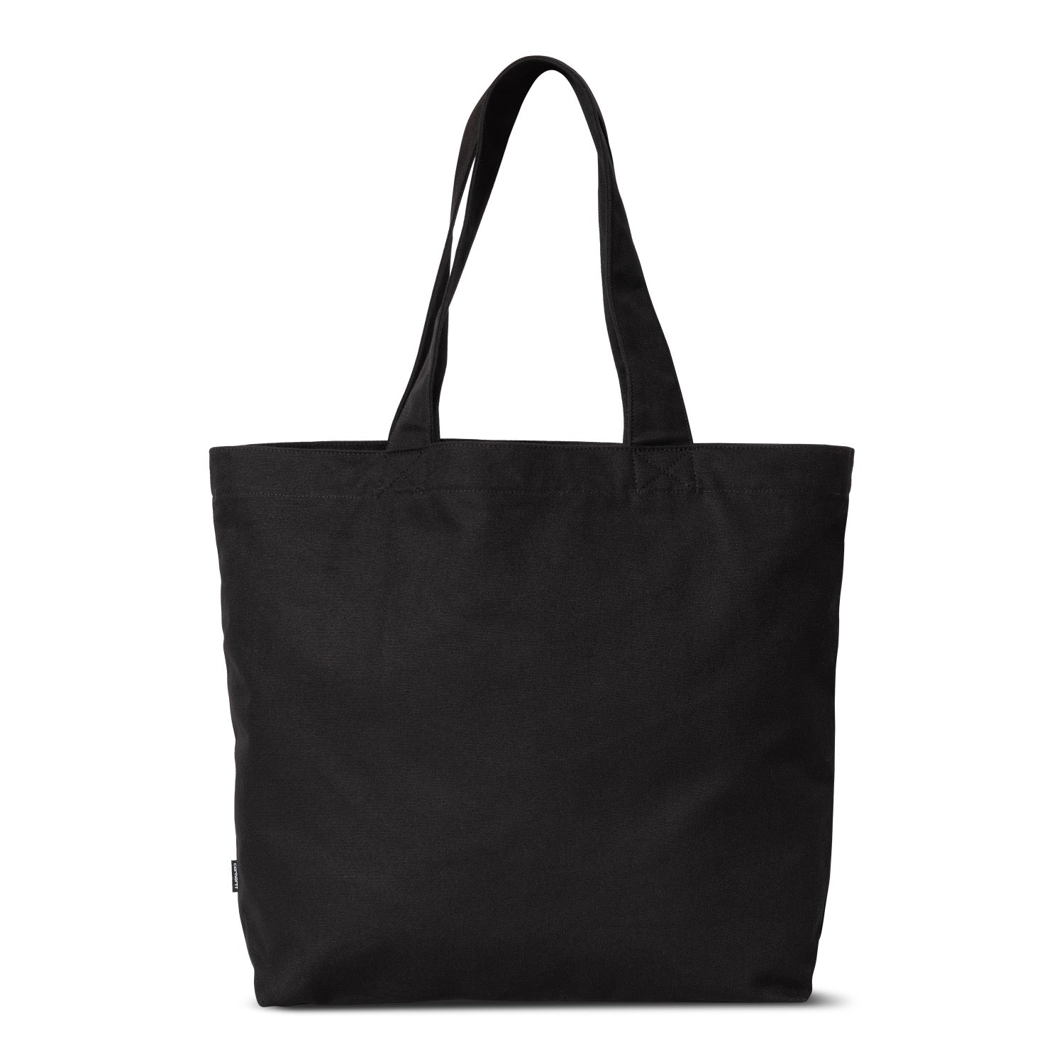 CANVAS GRAPHIC TOTE LARGE - Onyx Print, Black