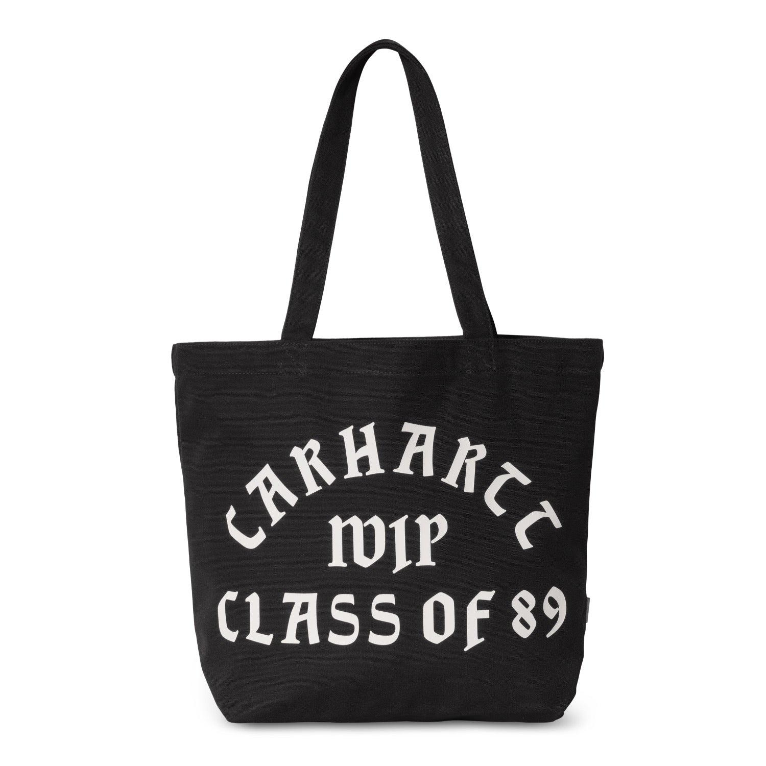 CANVAS GRAPHIC TOTE - Class Of 89 Print, Black