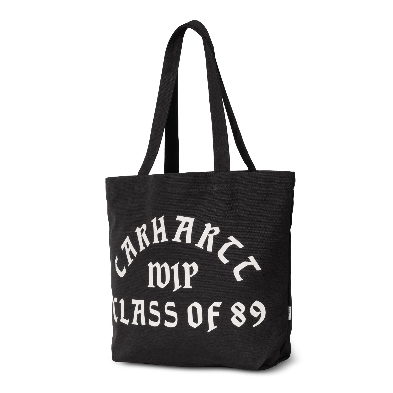 CANVAS GRAPHIC TOTE - Class Of 89 Print, Black