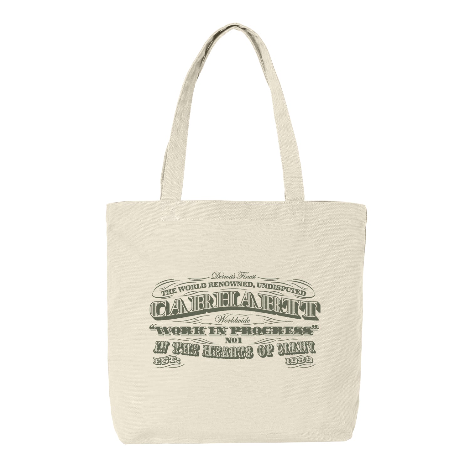 CANVAS GRAPHIC TOTE  - 3 One 3 Print, Salt