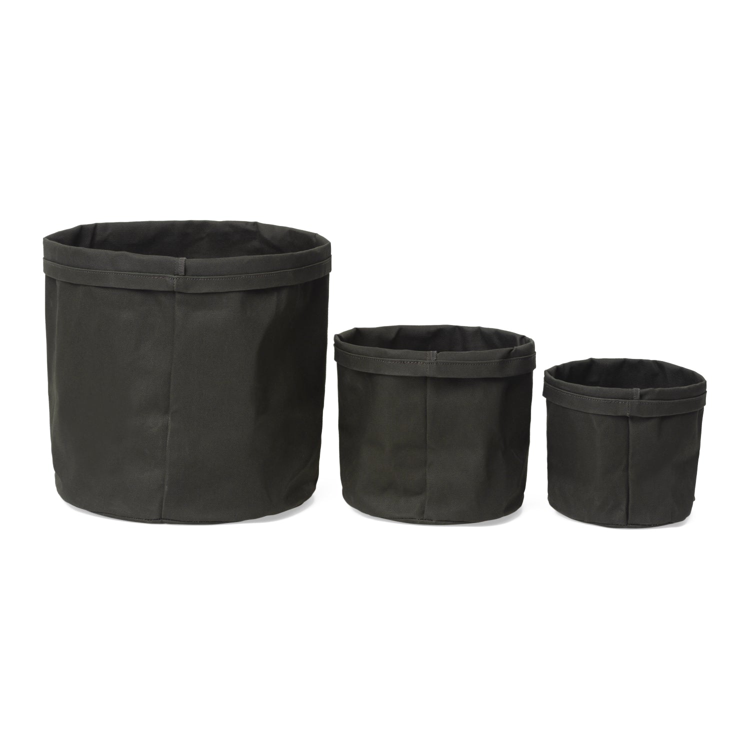 CANVAS PLANTER SET  - Olive
