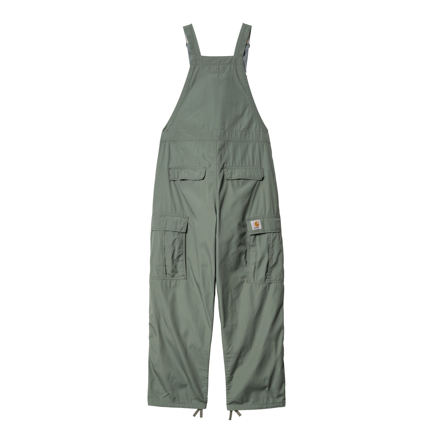 CARGO BIB OVERALL - Park (rinsed)