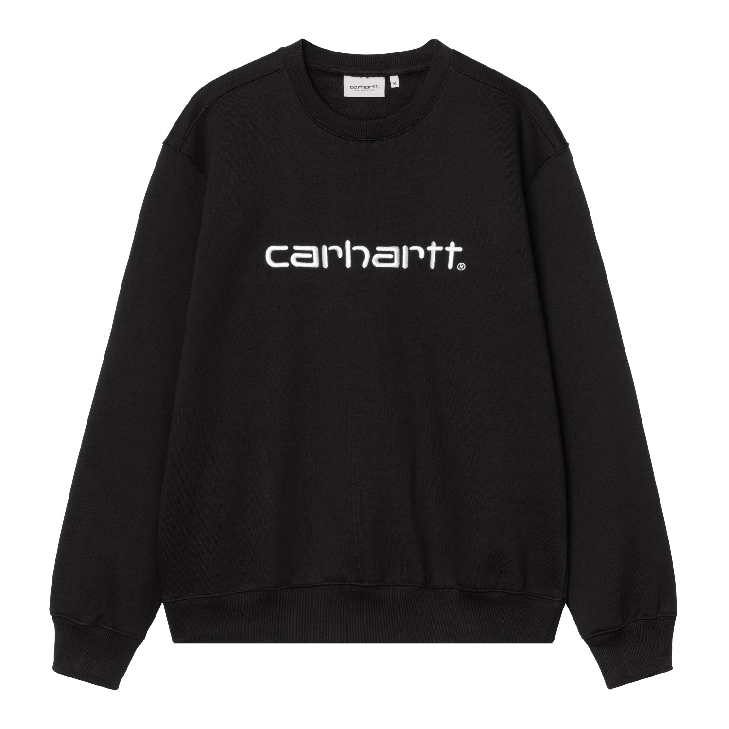 CARHARTT SWEATSHIRT - Black / White