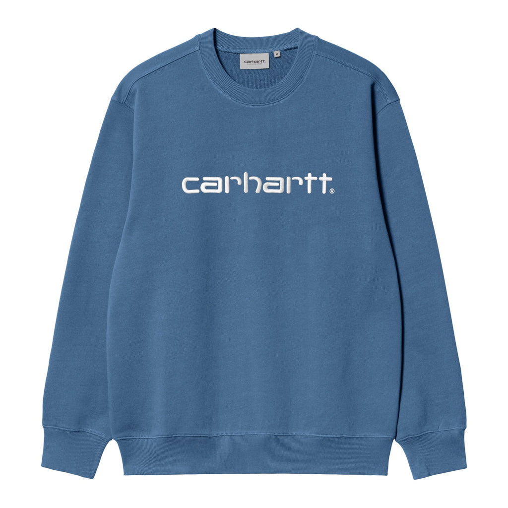 CARHARTT SWEAT - Sorrent / White