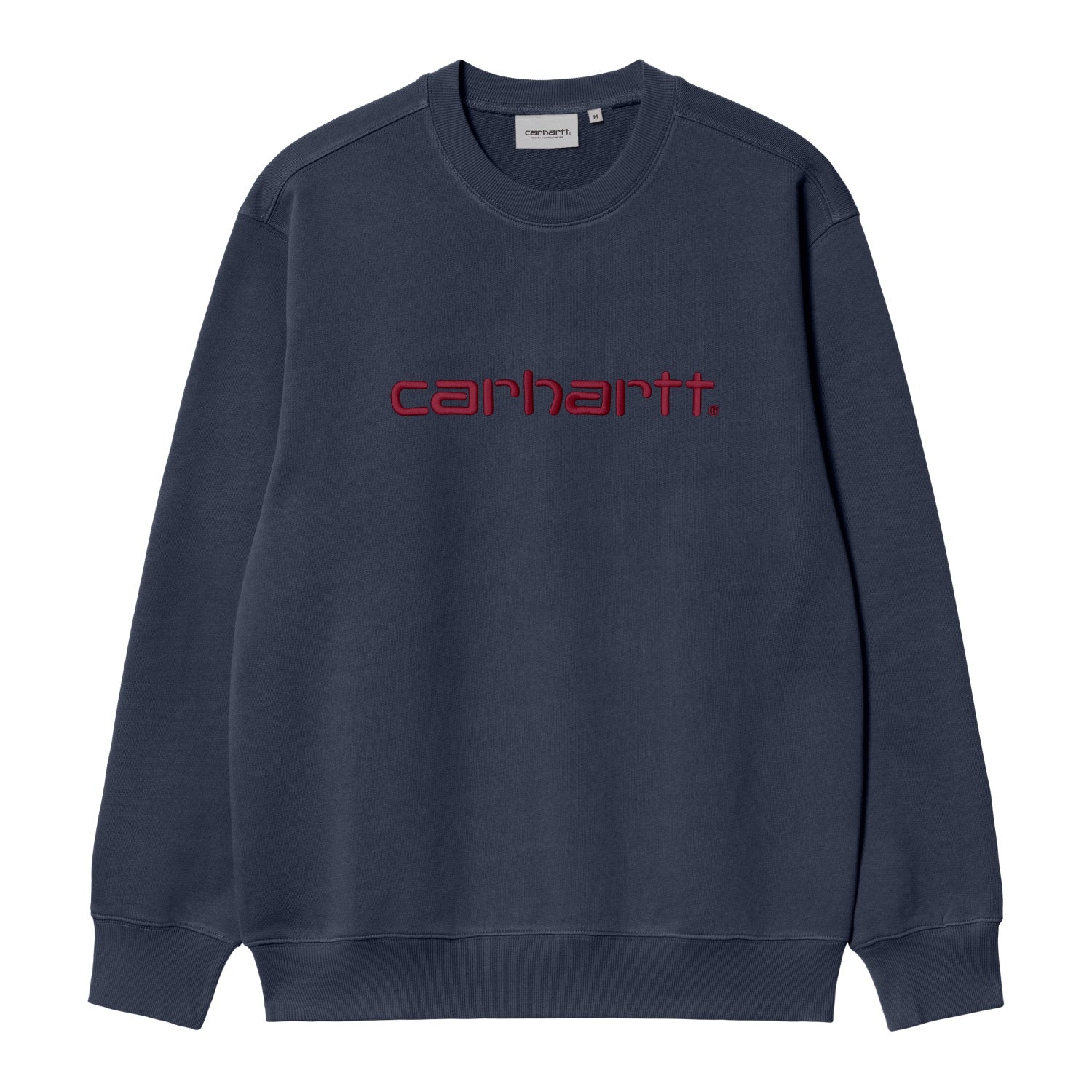 CARHARTT SWEAT - Air Force Blue / Malbec