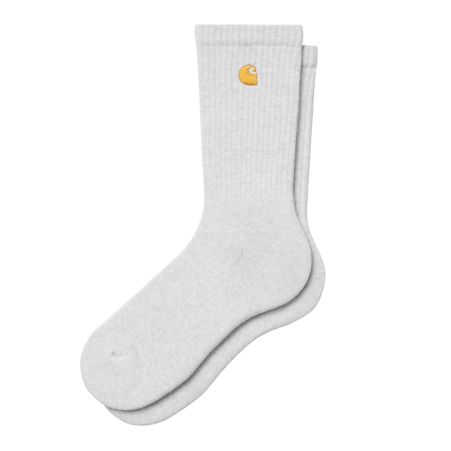 CHASE SOCKS  - Ash Heather / Gold
