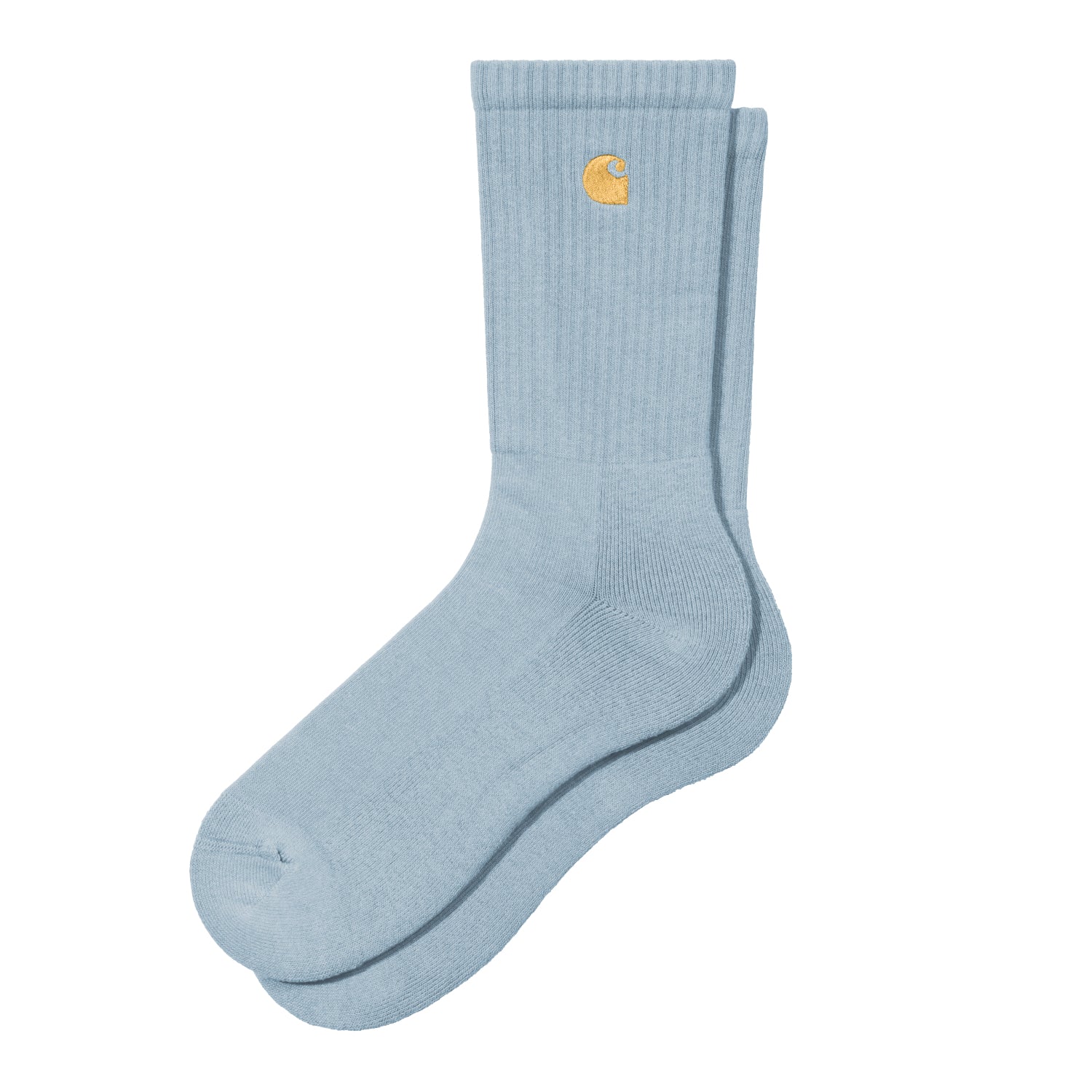 CHASE SOCKS - Frosted Blue / Gold