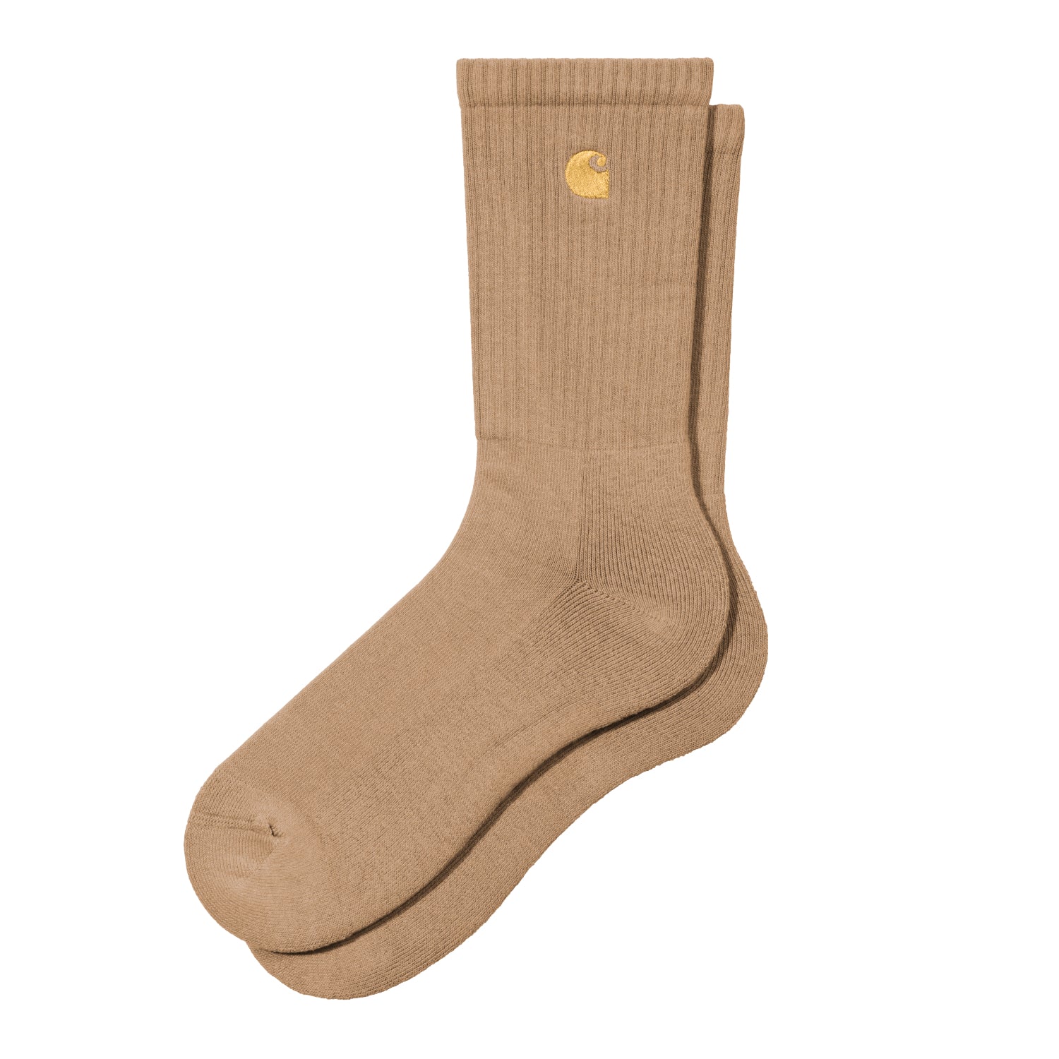 CHASE SOCKS - Dusty H Brown / Gold