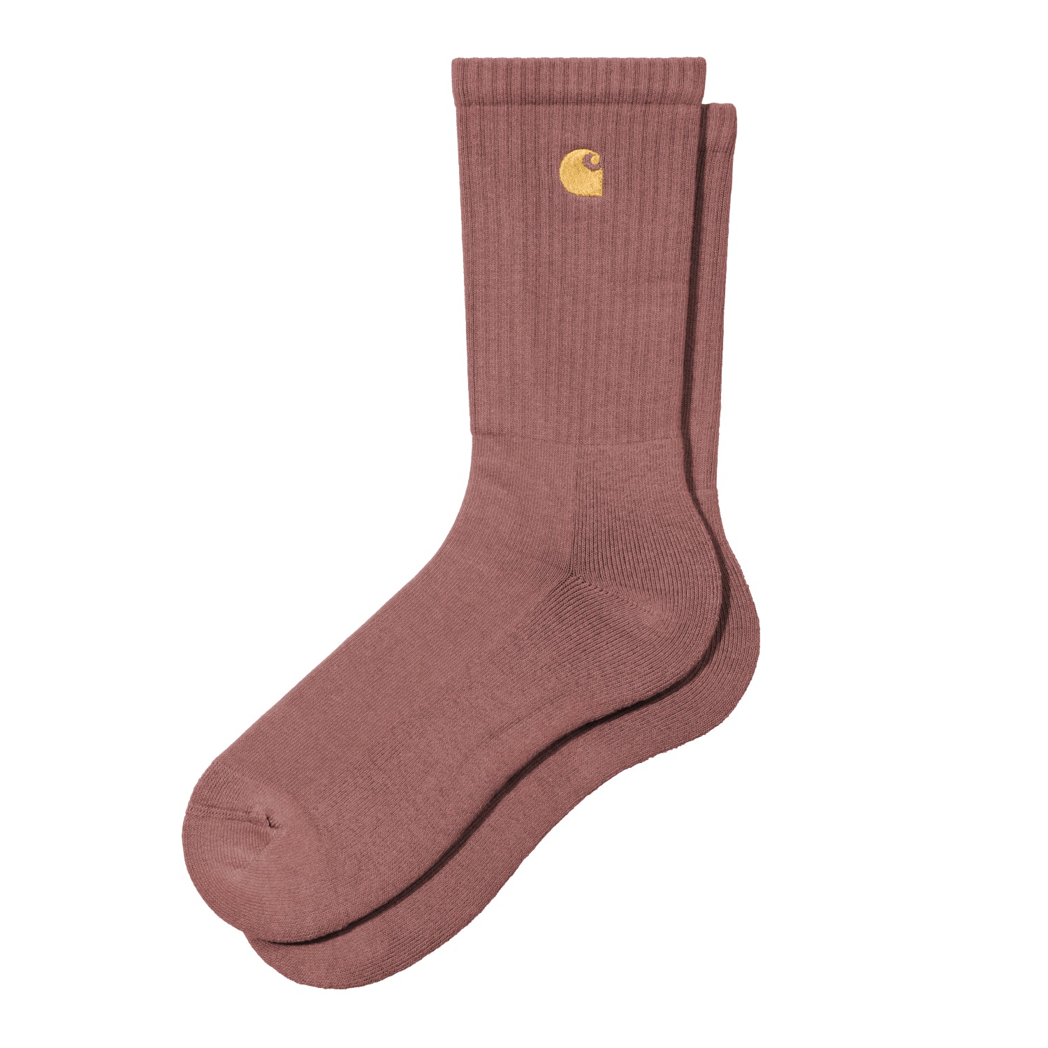 CHASE SOCKS - Dusky Pink / Gold