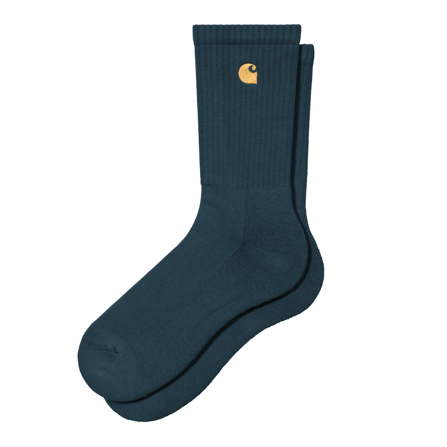 CHASE SOCKS  - Deep Lagoon / Gold