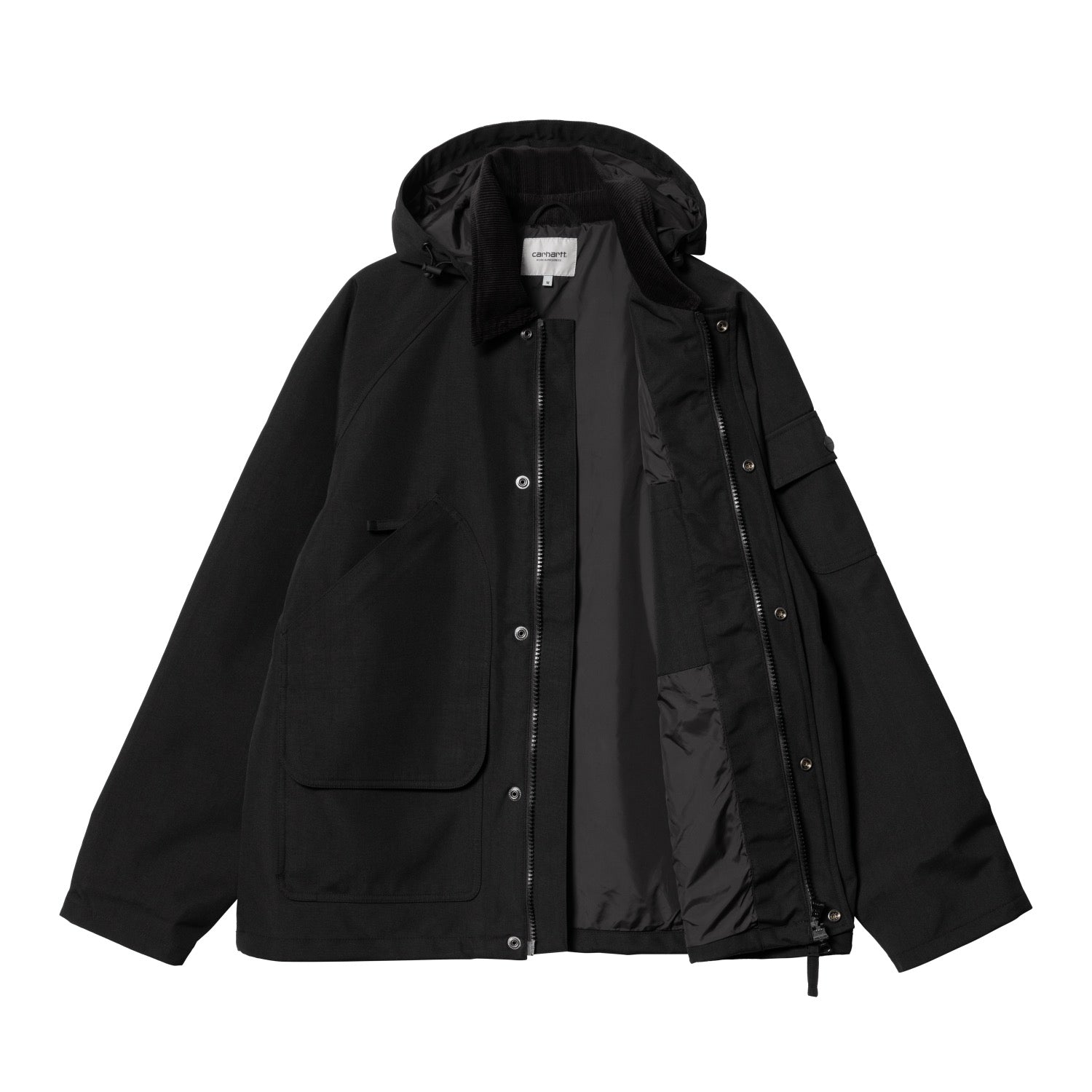 CLARTON JACKET - Black / Black