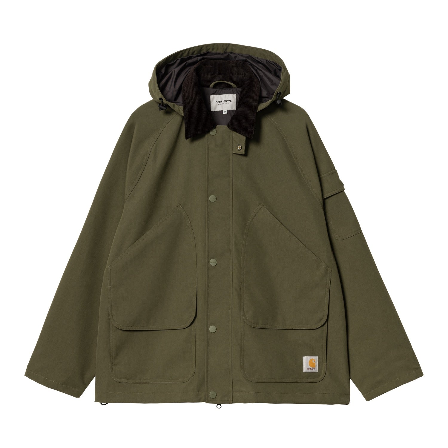 CLARTON JACKET - Office Green / Black