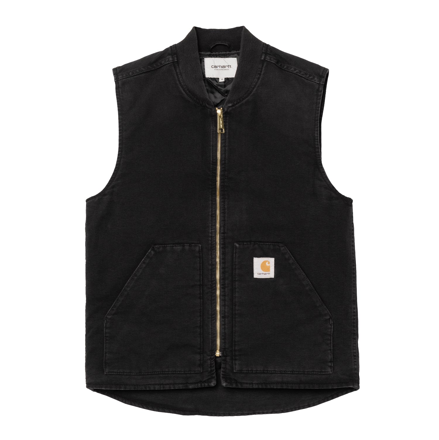 CLASSIC VEST - Black (stone canvas)