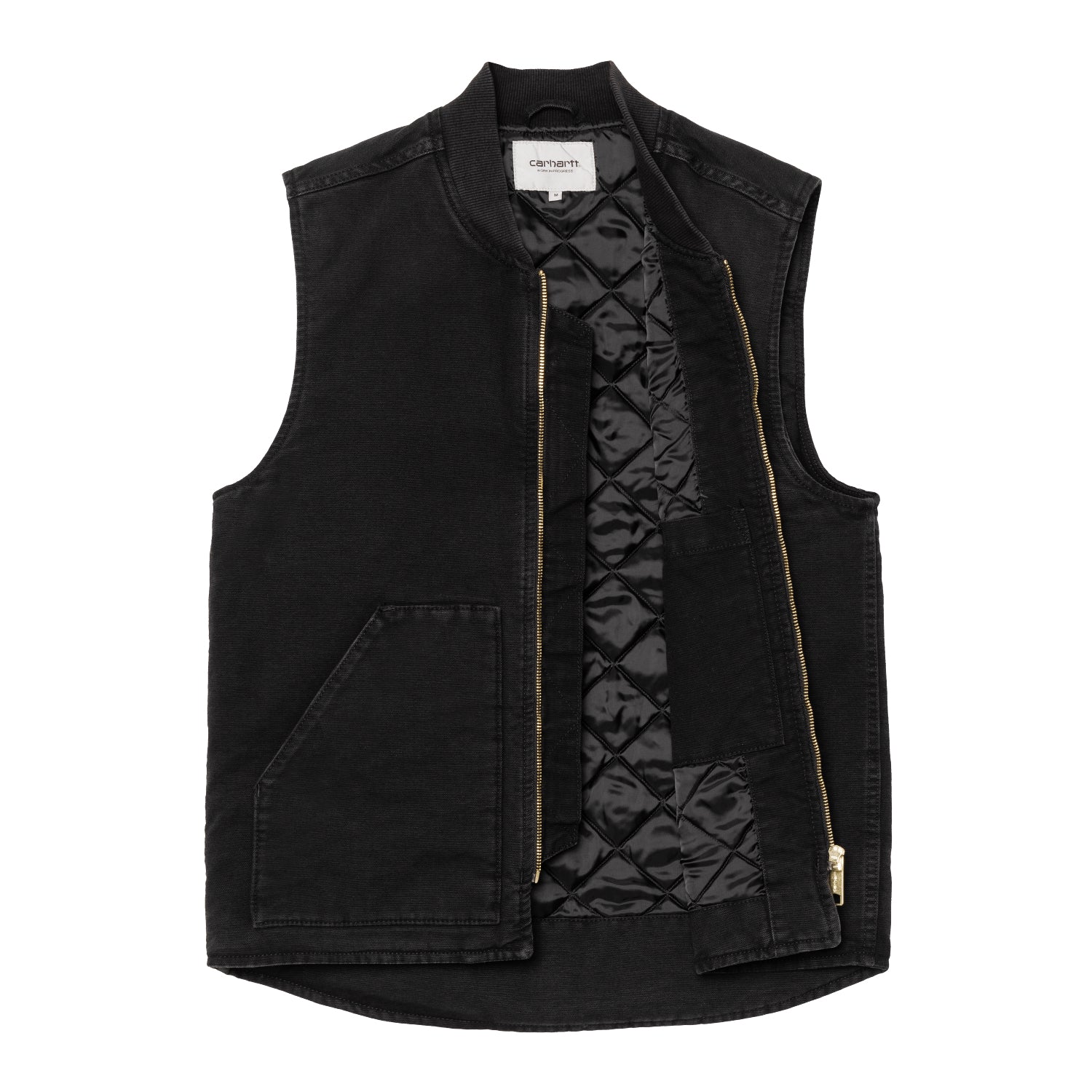 CLASSIC VEST - Black (stone canvas)