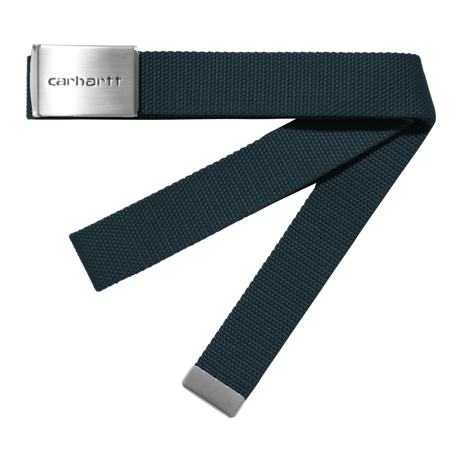 CLIP BELT CHROME  - Deep Lagoon
