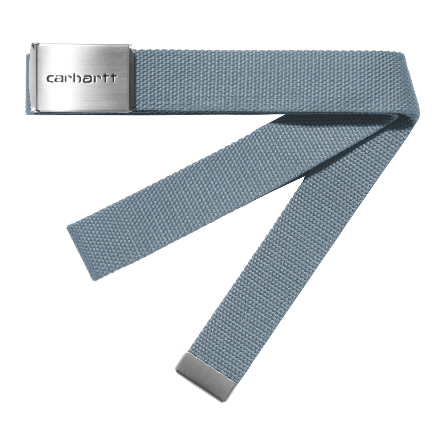 CLIP BELT CHROME - Frosted Blue