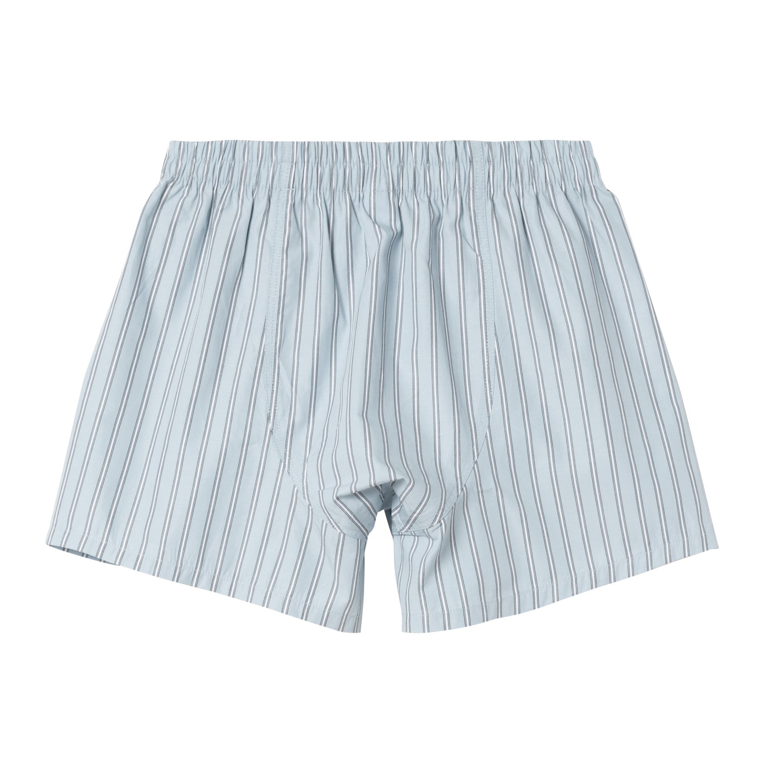 COTTON BOXER  - Grimsby Stripe, Blue Fog