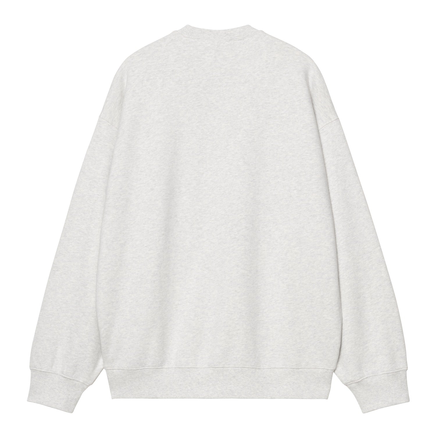 CROSS SCREW SWEAT - Ash Heather / White