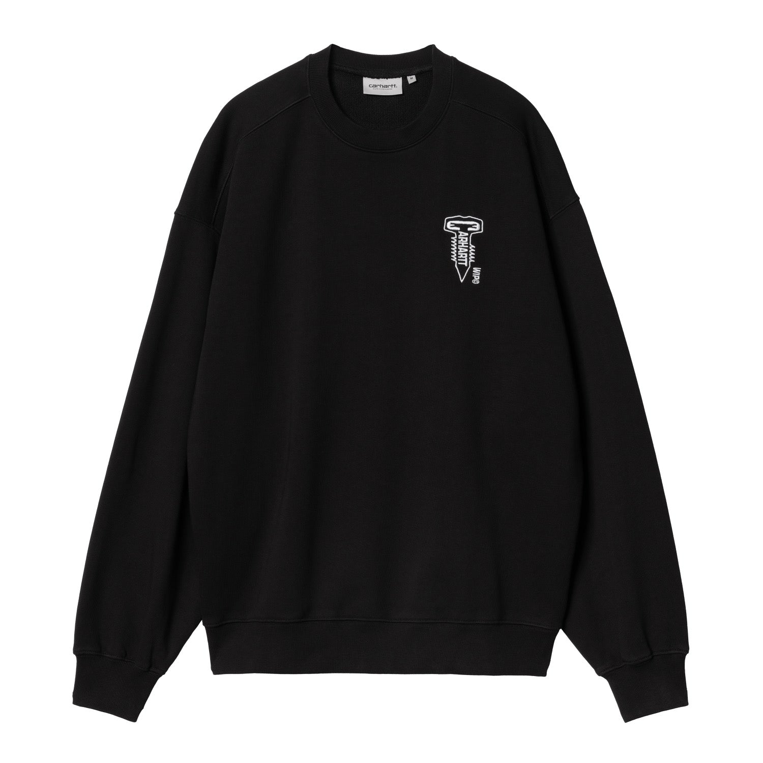 CROSS SCREW SWEAT - Black / White