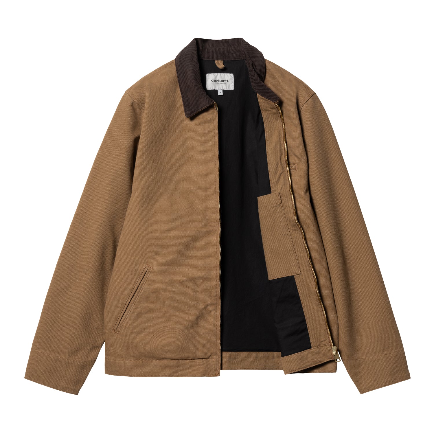 ブラウン カジュアルジャケット コットン detroit jacket デトロイトジャケット