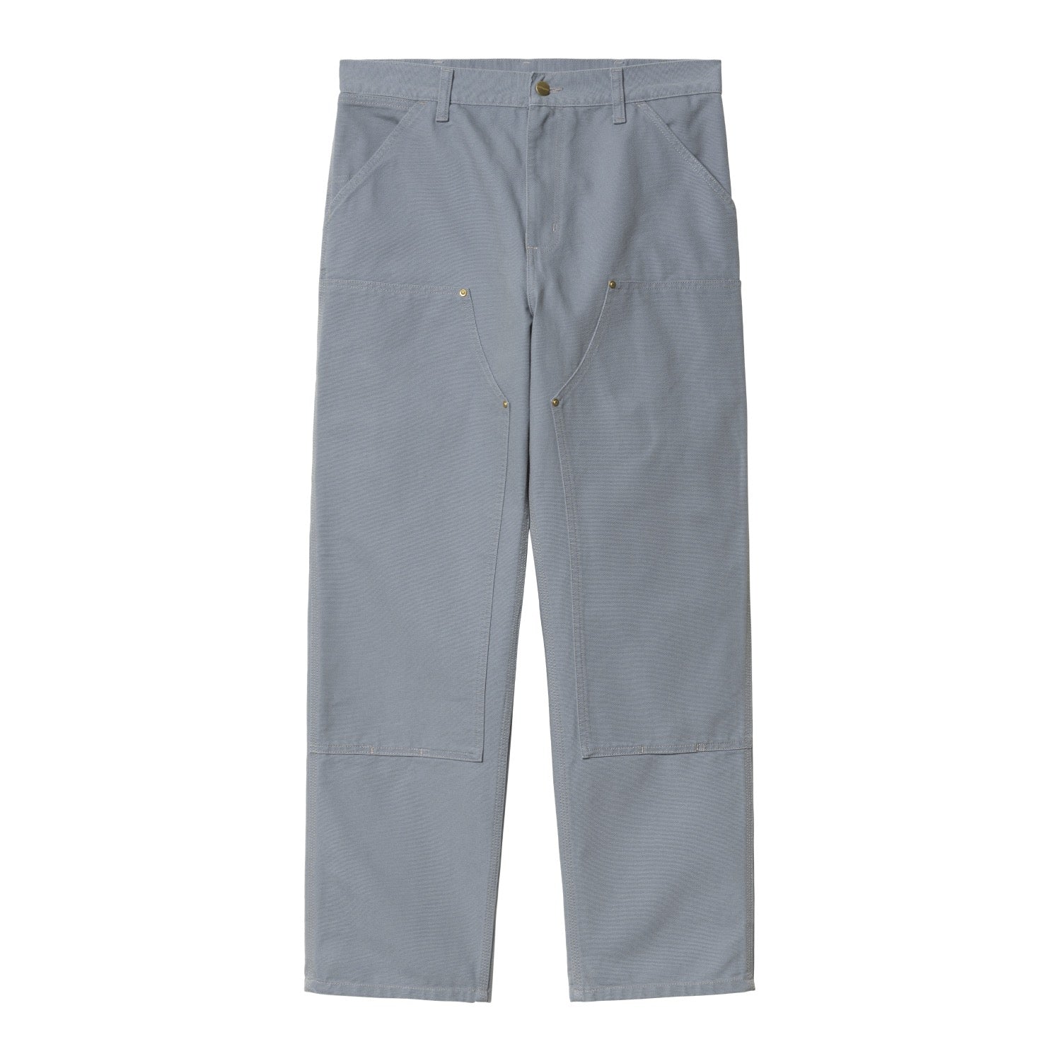 DOUBLE KNEE PANT - Dove Grey (rinsed)