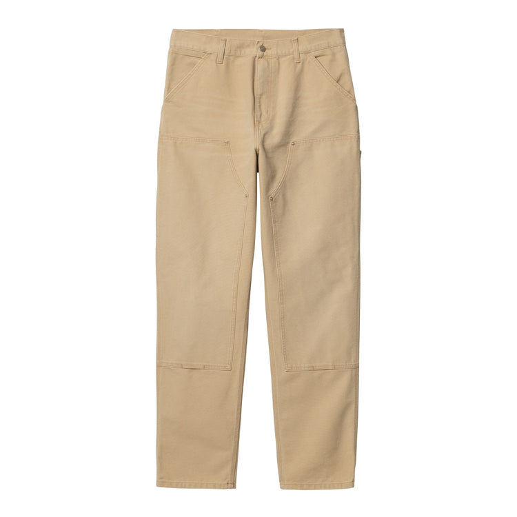 DOUBLE KNEE PANT - Bourbon (aged canvas)