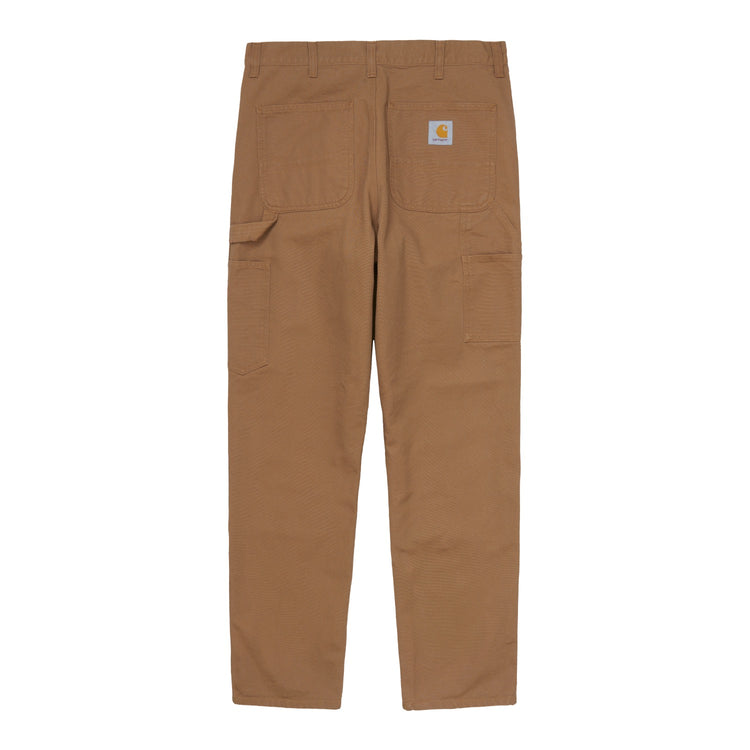 DOUBLE KNEE PANT - Hamilton Brown (rinsed)